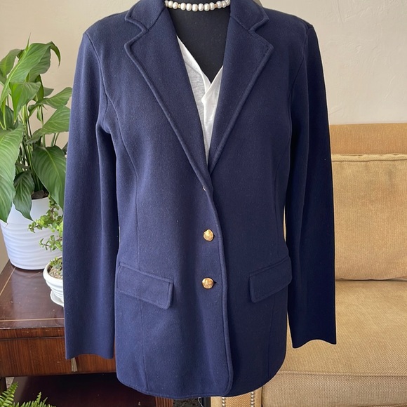 Lauren Ralph Lauren blue jacket size L NWT - Picture 1 of 5